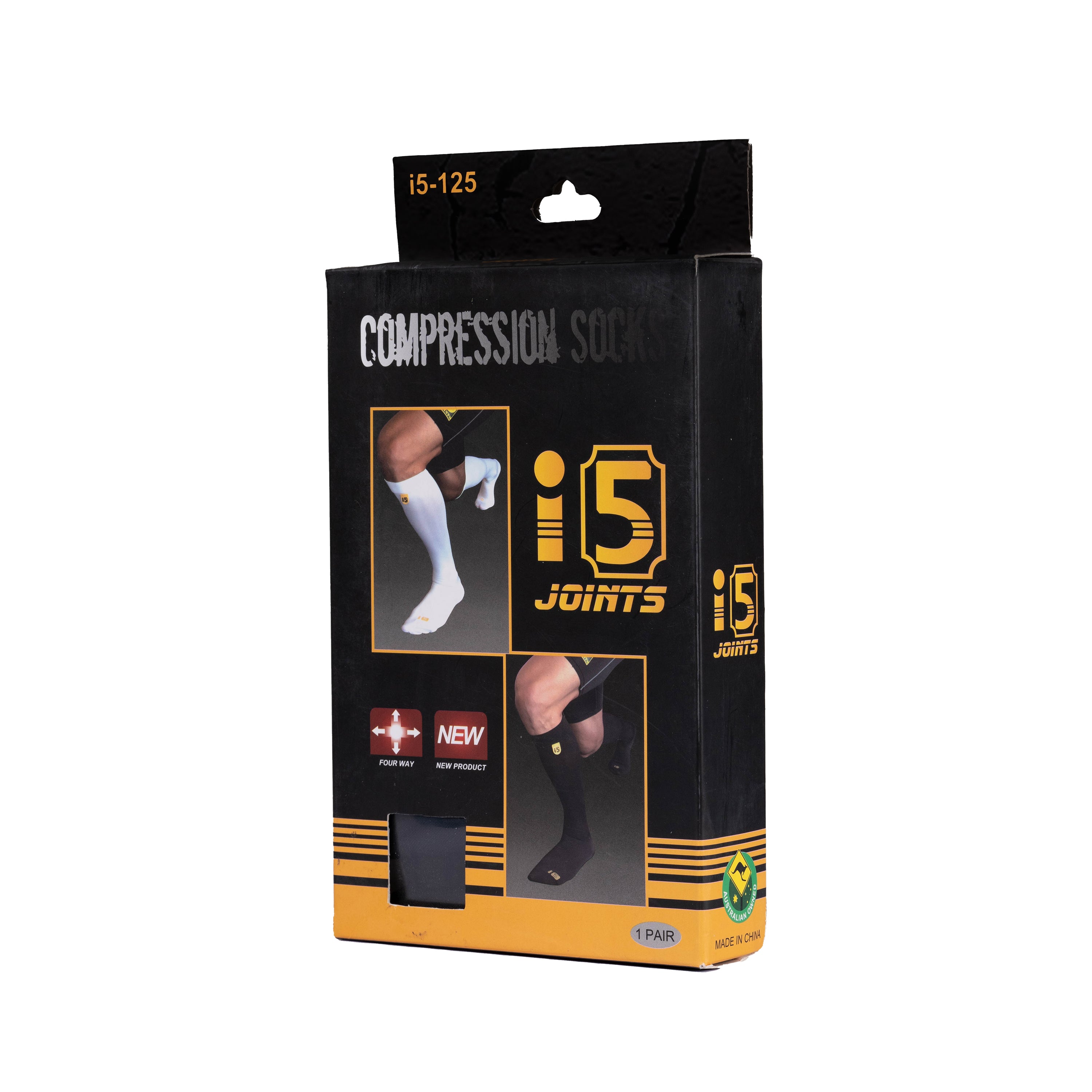 I5Joints – Sports Compression Socks()Improves BLood FLow,Sorgen Sports Compression Socks for Marathon Running, Compression)