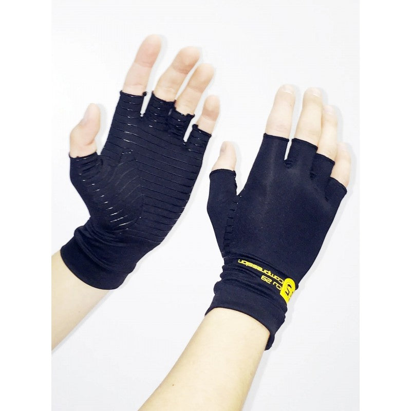 I5Joints -Hand Support  Gloves(Arthritis Gloves with Compression for Hand Arthritis, Hand Pain, Carpel Tunnel, Open Fingertip Style)