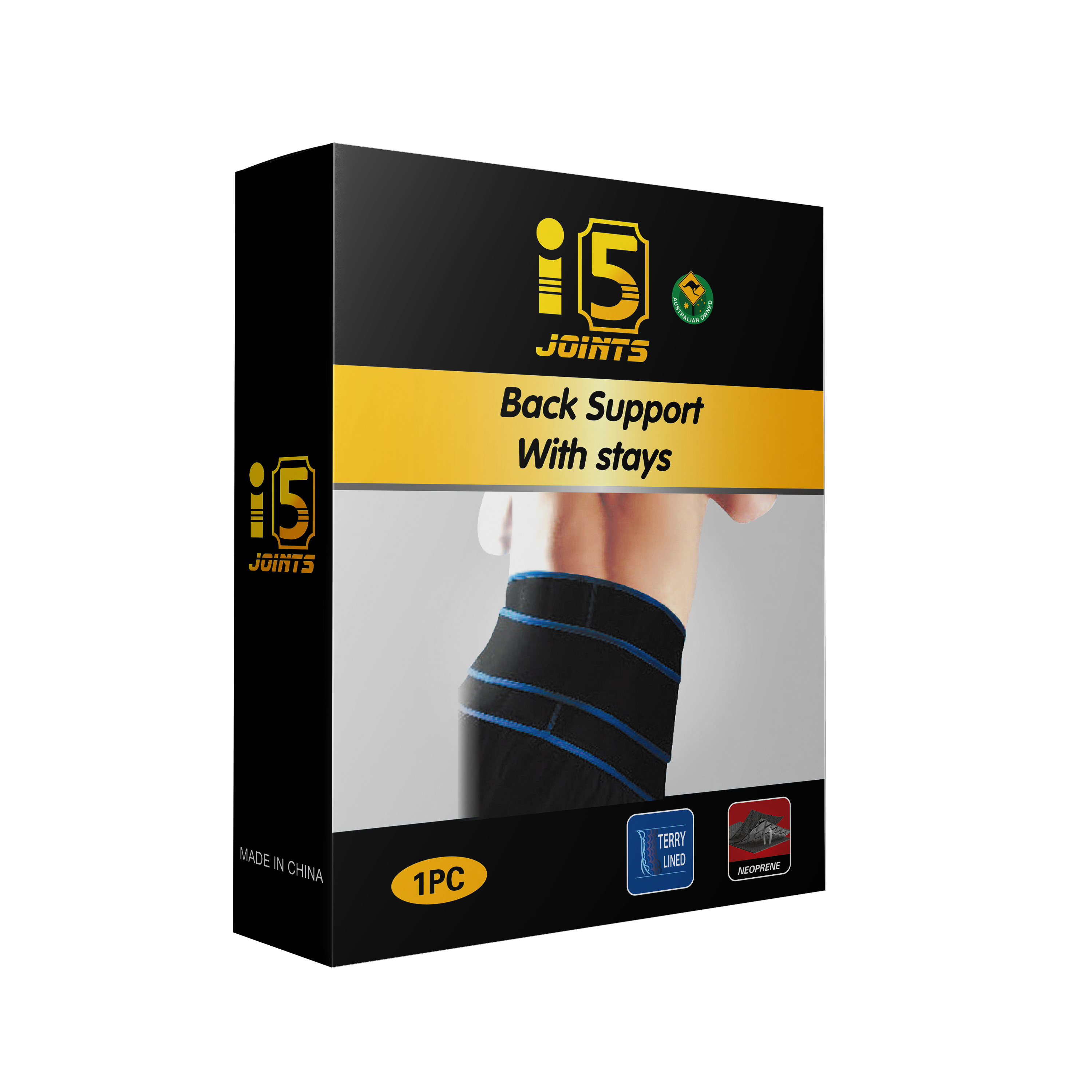 I5Joints – Back Support With Stays(Painfree Support Belt,pain relif brace,reliving back pain instantly)