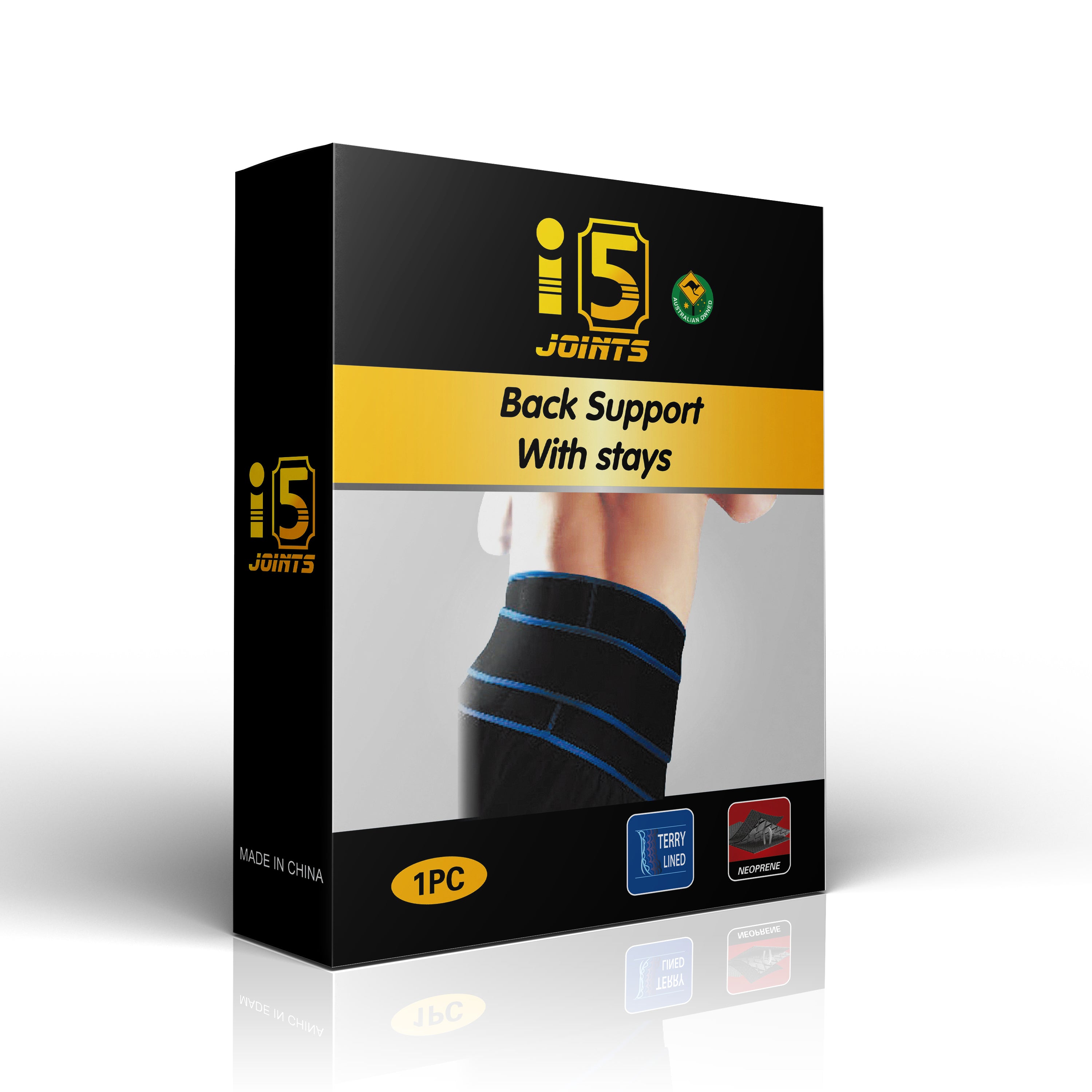 I5Joints – Back Support With Stays(Painfree Support Belt,pain relif brace,reliving back pain instantly)