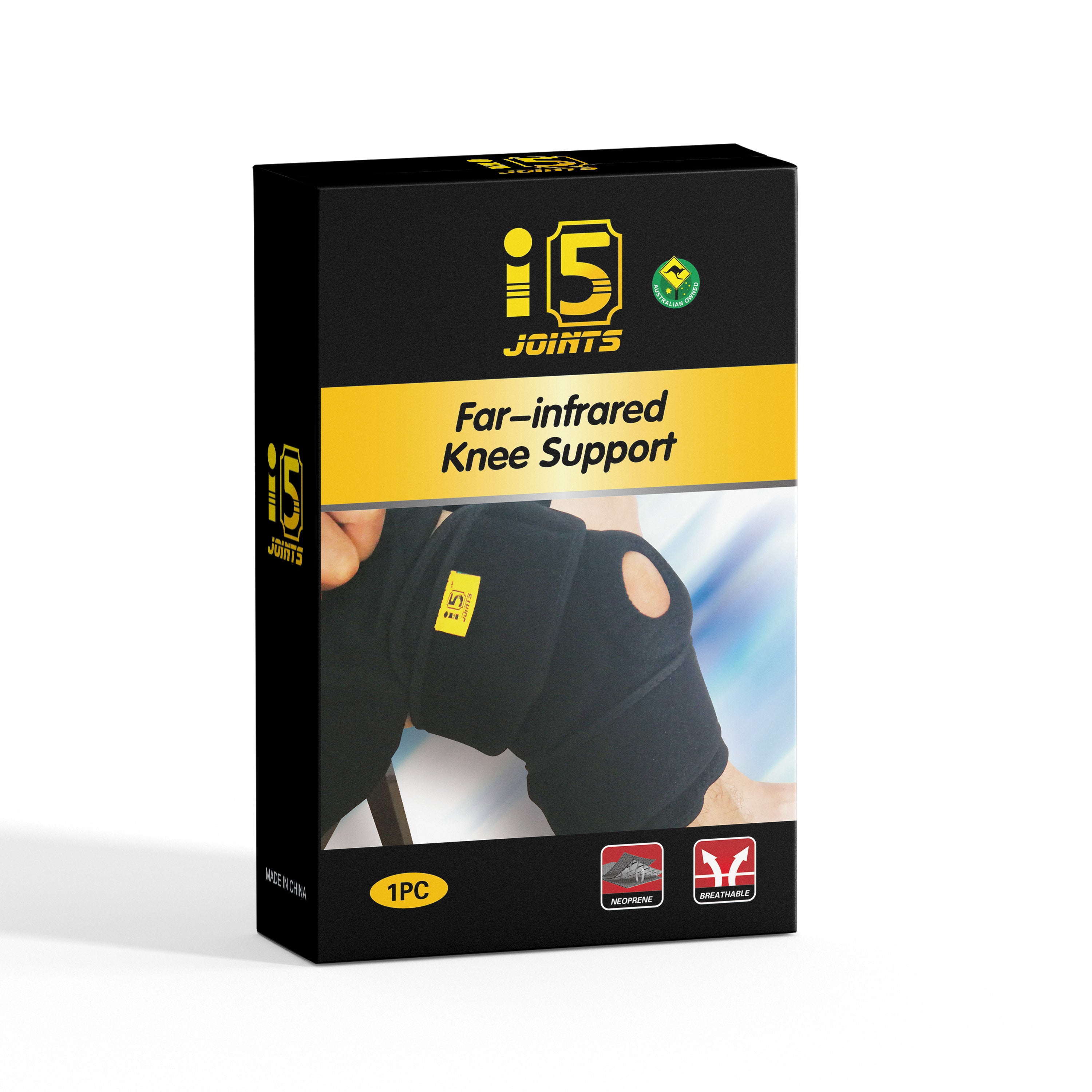 I5Joints-Knee Support Belt(I5Joints Premium Knee Support Open Patella, Breathable Knee Cap Brace for Arthritis, Pain Relief, Sports for Men & Women )