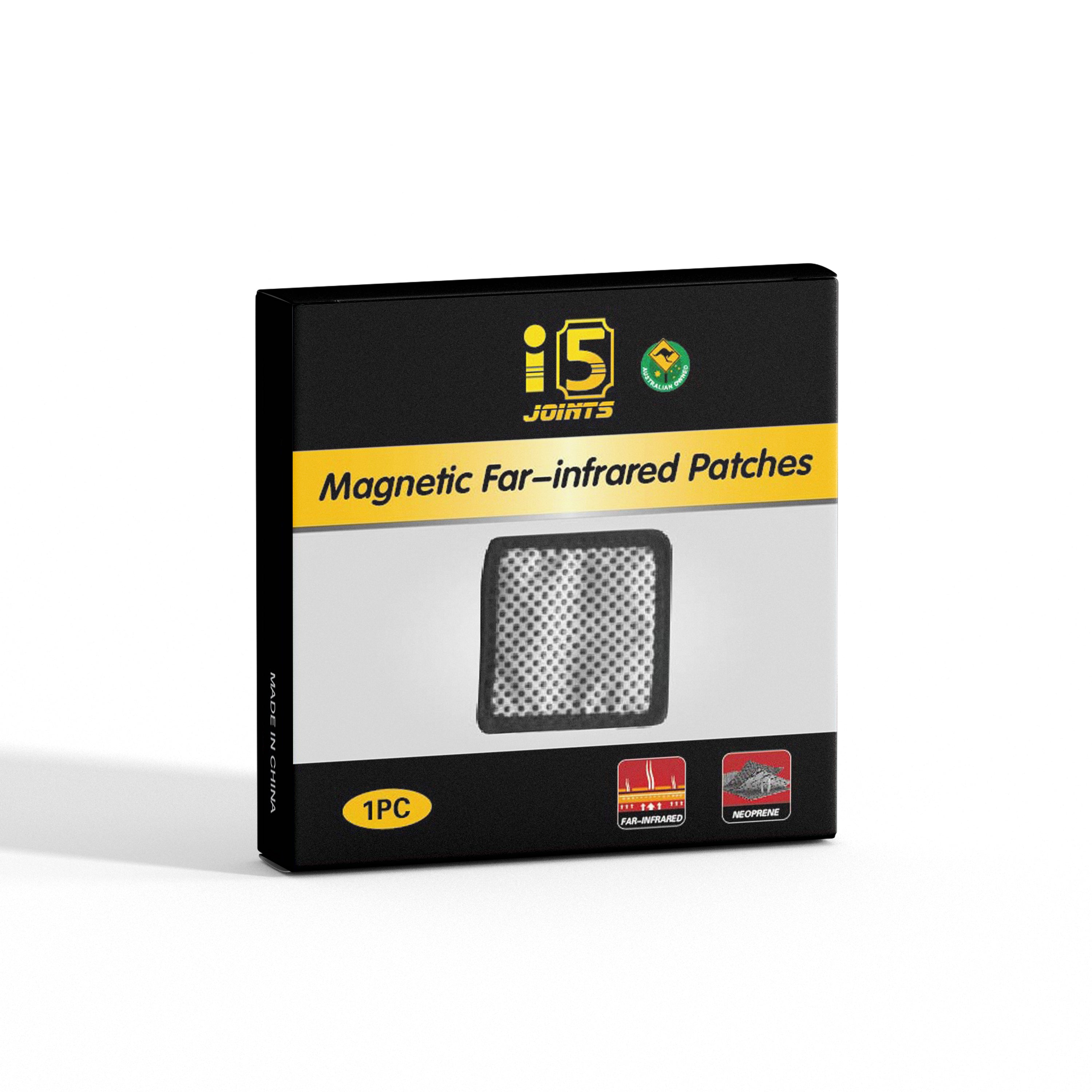 I5Joints-MagnetiC Far Infrared Patches(Pain Relief | Instant Relief from Muscular Pain & Joint Pain| Natural Pain Relief Patches | No Side Effects)