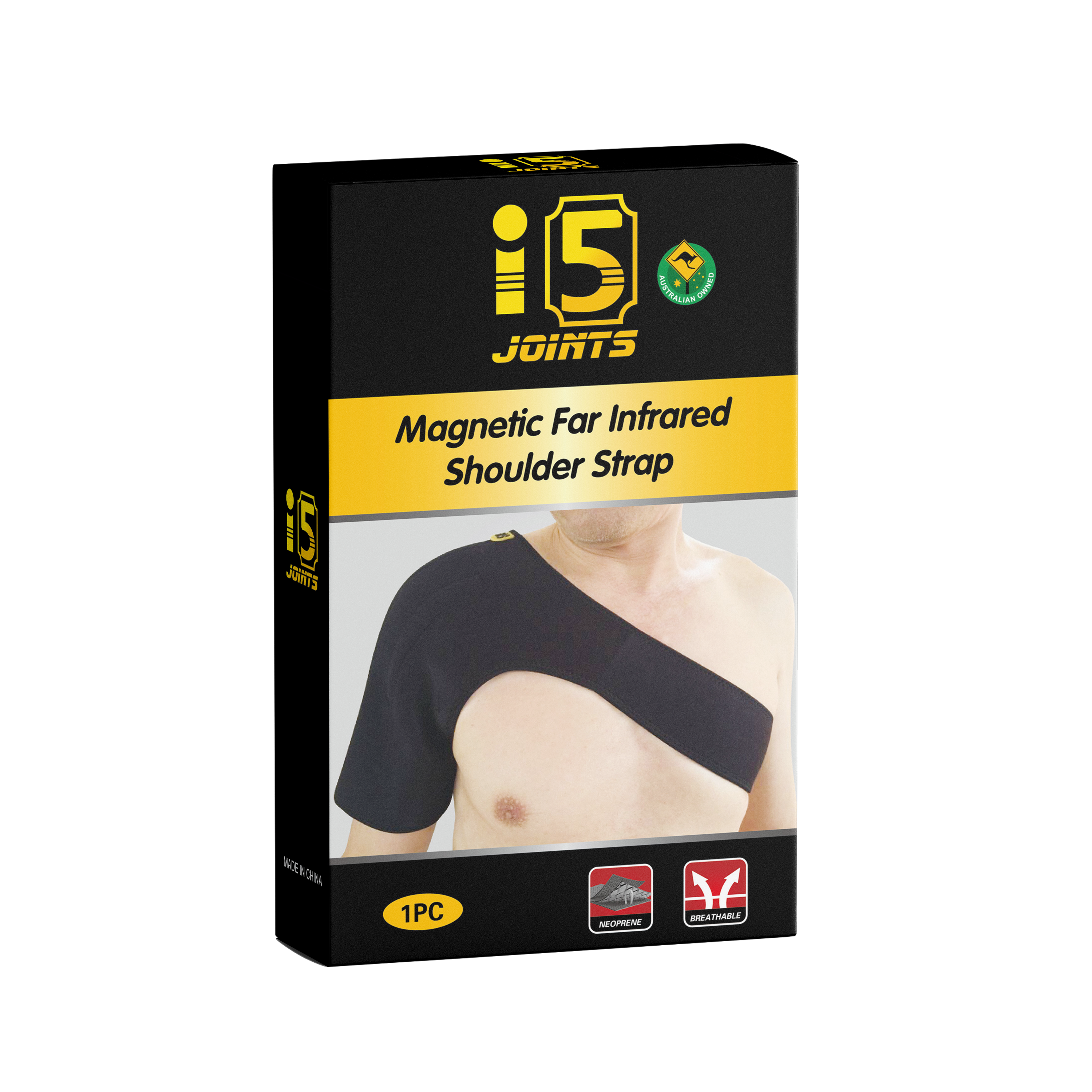I5Joints-Magnetic Far Infrared Shoulder Strap(Revitalize Your Shoulders with our Magnetic Far Infrared Shoulder Strap: Targeted Relief and Comfort for Active Lifestyles,For Both Men And Womens)