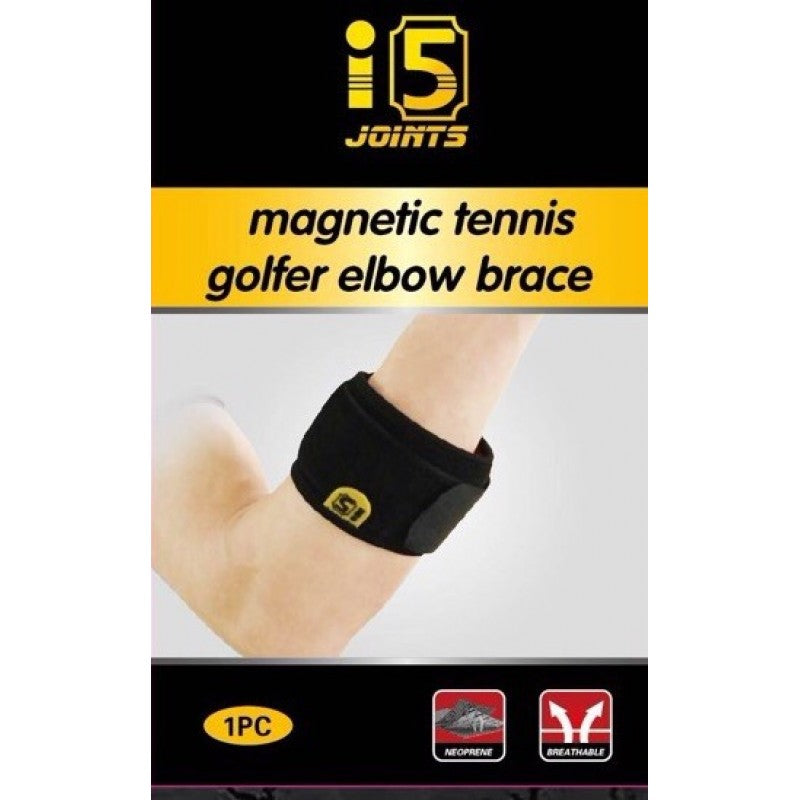 I5Joints-Elbow Support Brace(I5Joints Elbow Support Brace Band for Pain Relief - Elbow Support,Adjustable with Compression Pad,Elbow Support Strap for Gym, for Men & Women, Weightlifting, Volleyball & Other Sports)