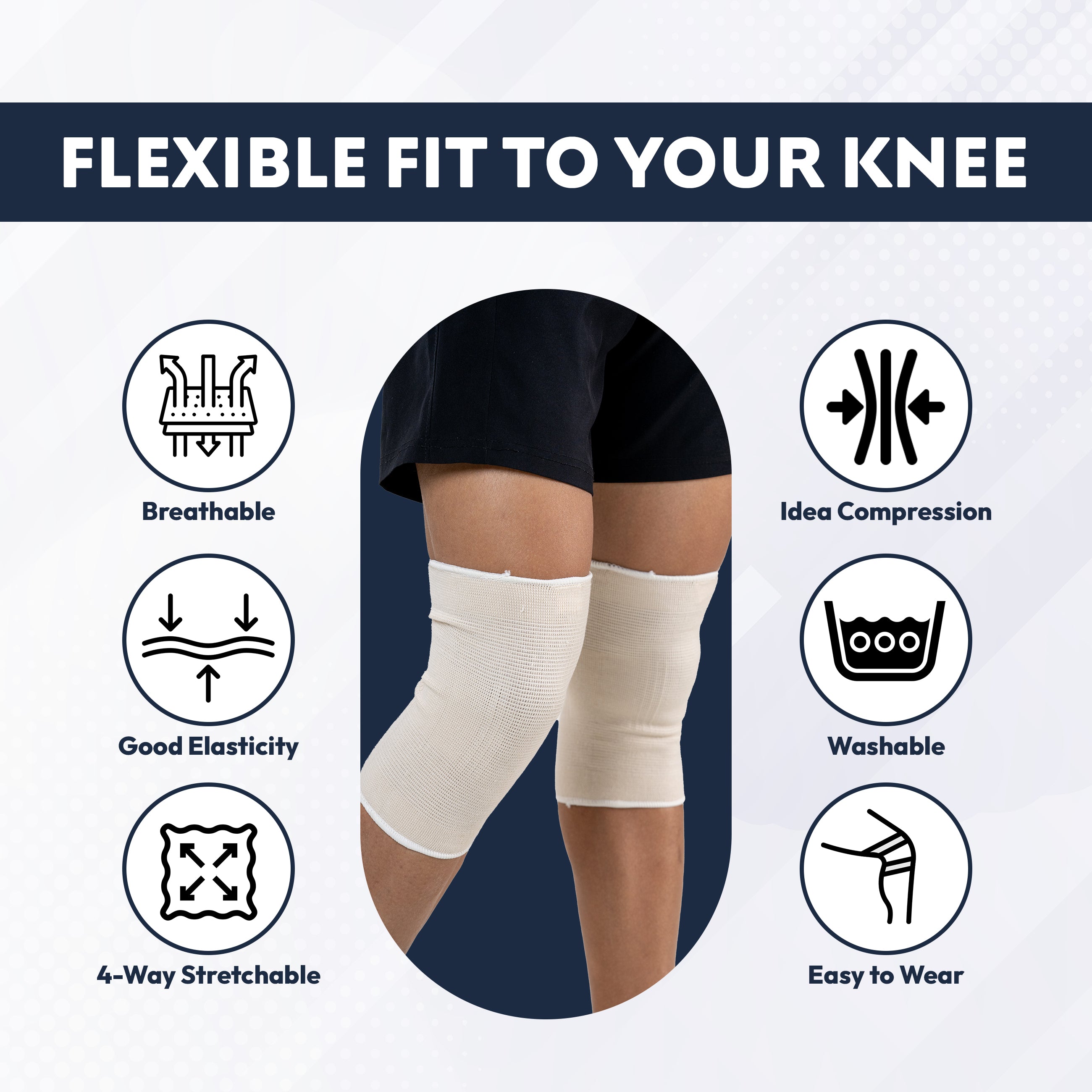 I5Joints-Knee Support(Adjustable and non-slip, it provides targeted compression, ideal for injury recovery or active lifestyles.athlete or managing arthritis,ensures stability and relief for optimal performance)
