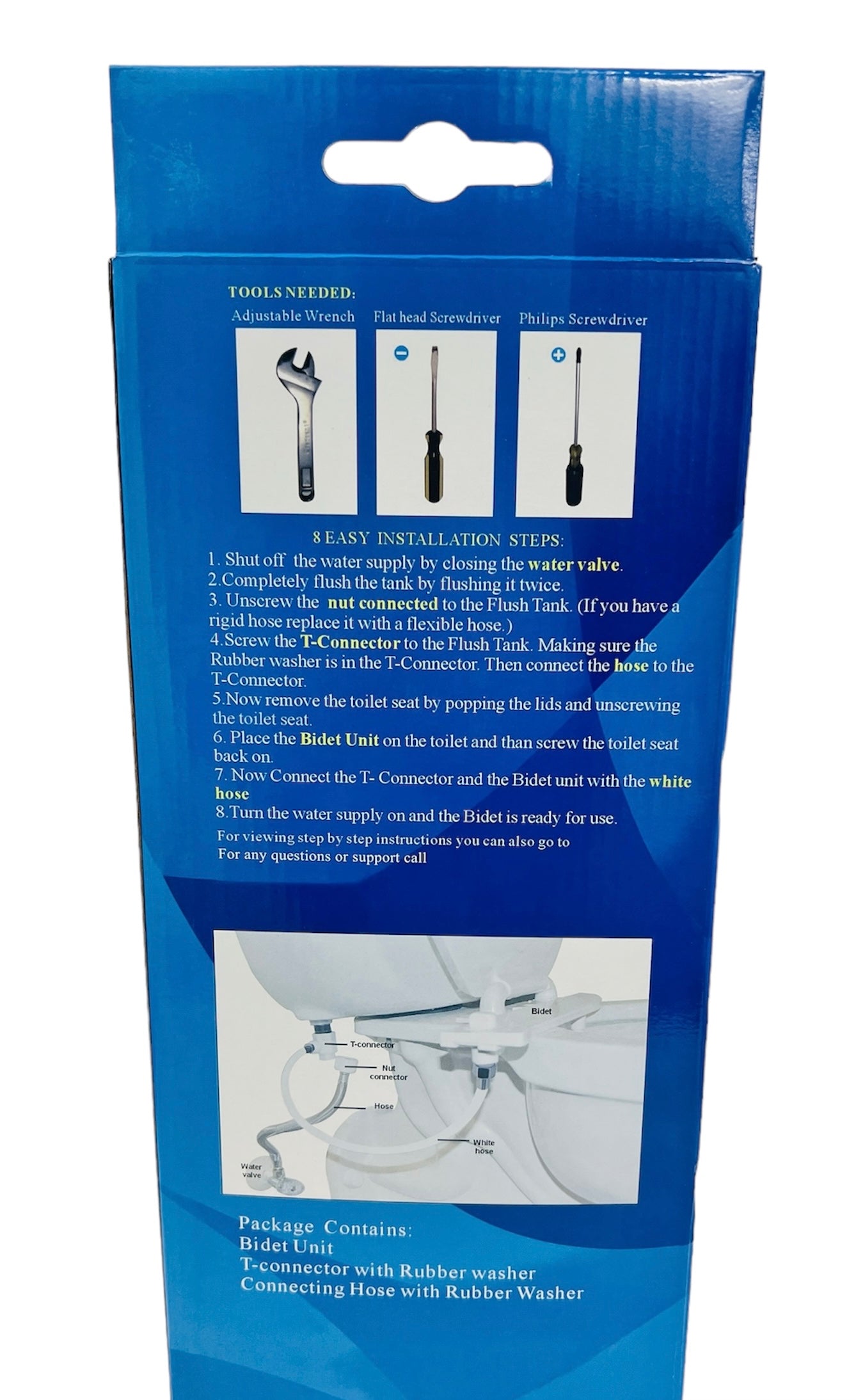 i5 jetwash toilet bidet toilet Seat Spray Water Wash Attachment Bathroom Home Sanitation 1 Nozzle