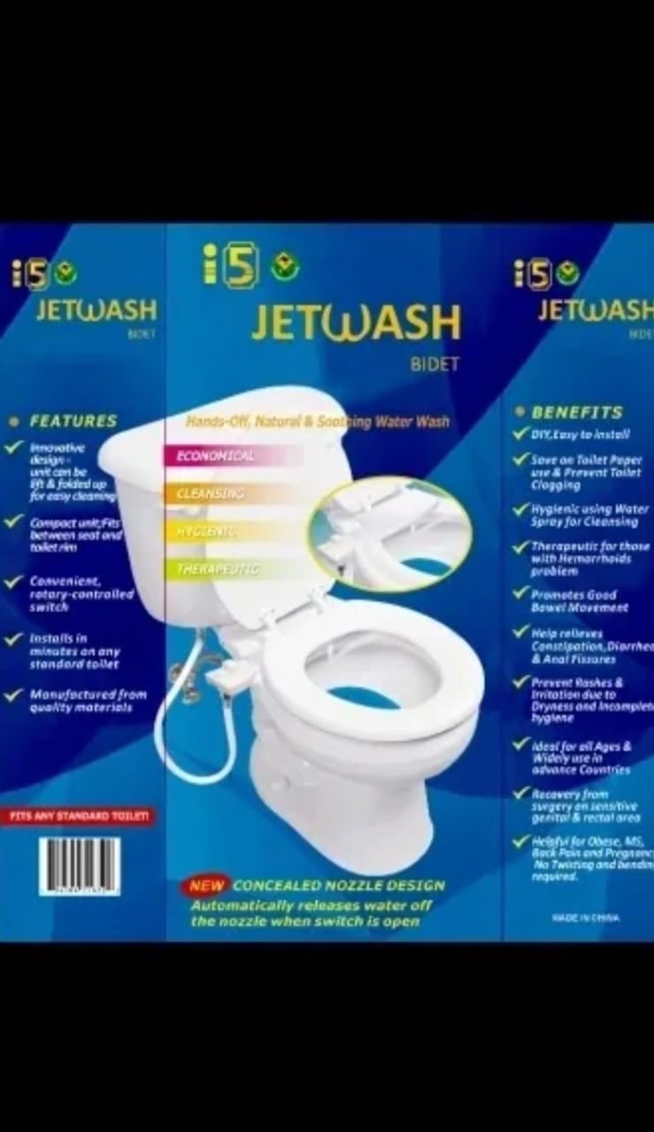 i5 jetwash toilet bidet toilet Seat Spray Water Wash Attachment Bathroom Home Sanitation 1 Nozzle