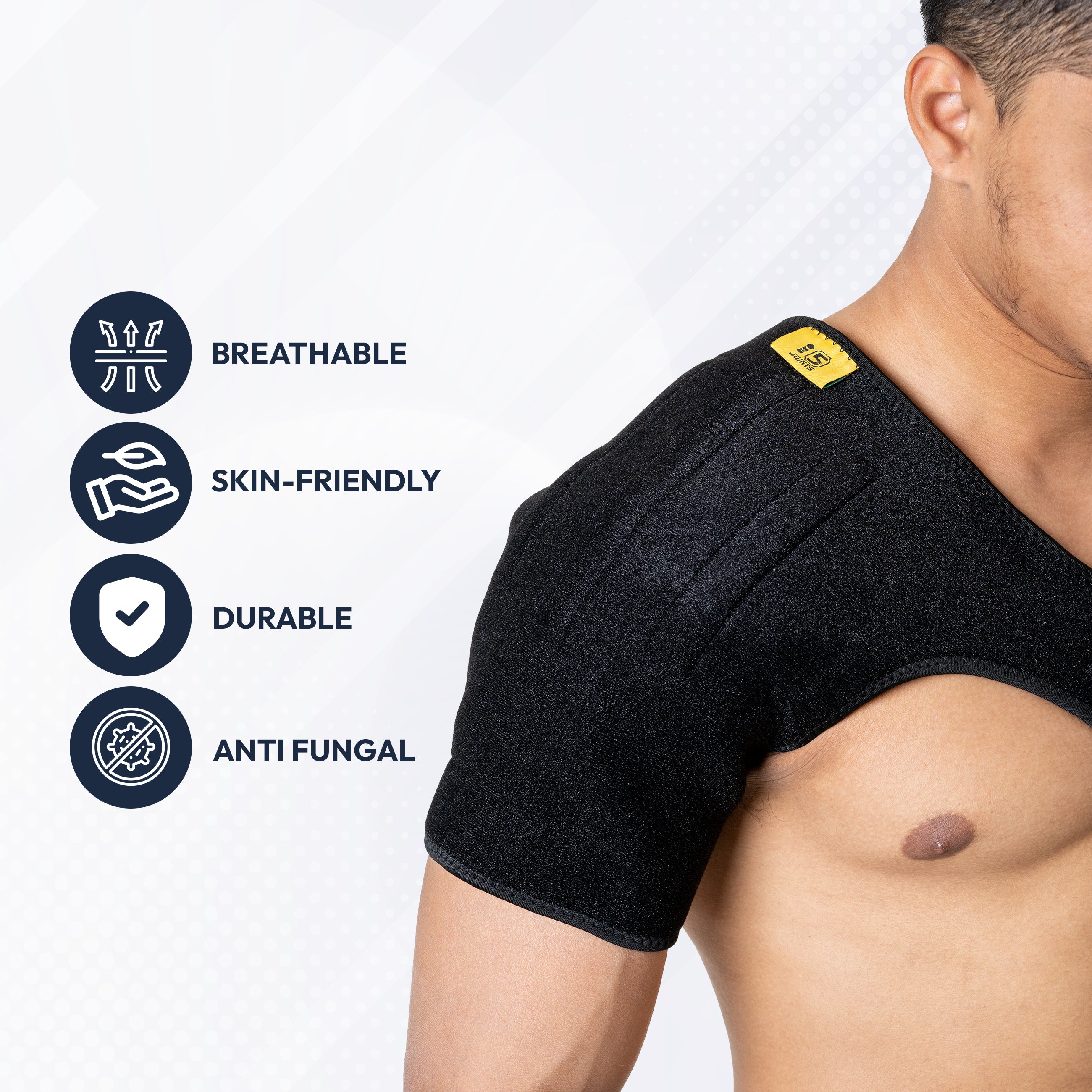 I5Joints-Magnetic Far Infrared Shoulder Strap(Revitalize Your Shoulders with our Magnetic Far Infrared Shoulder Strap: Targeted Relief and Comfort for Active Lifestyles,For Both Men And Womens)