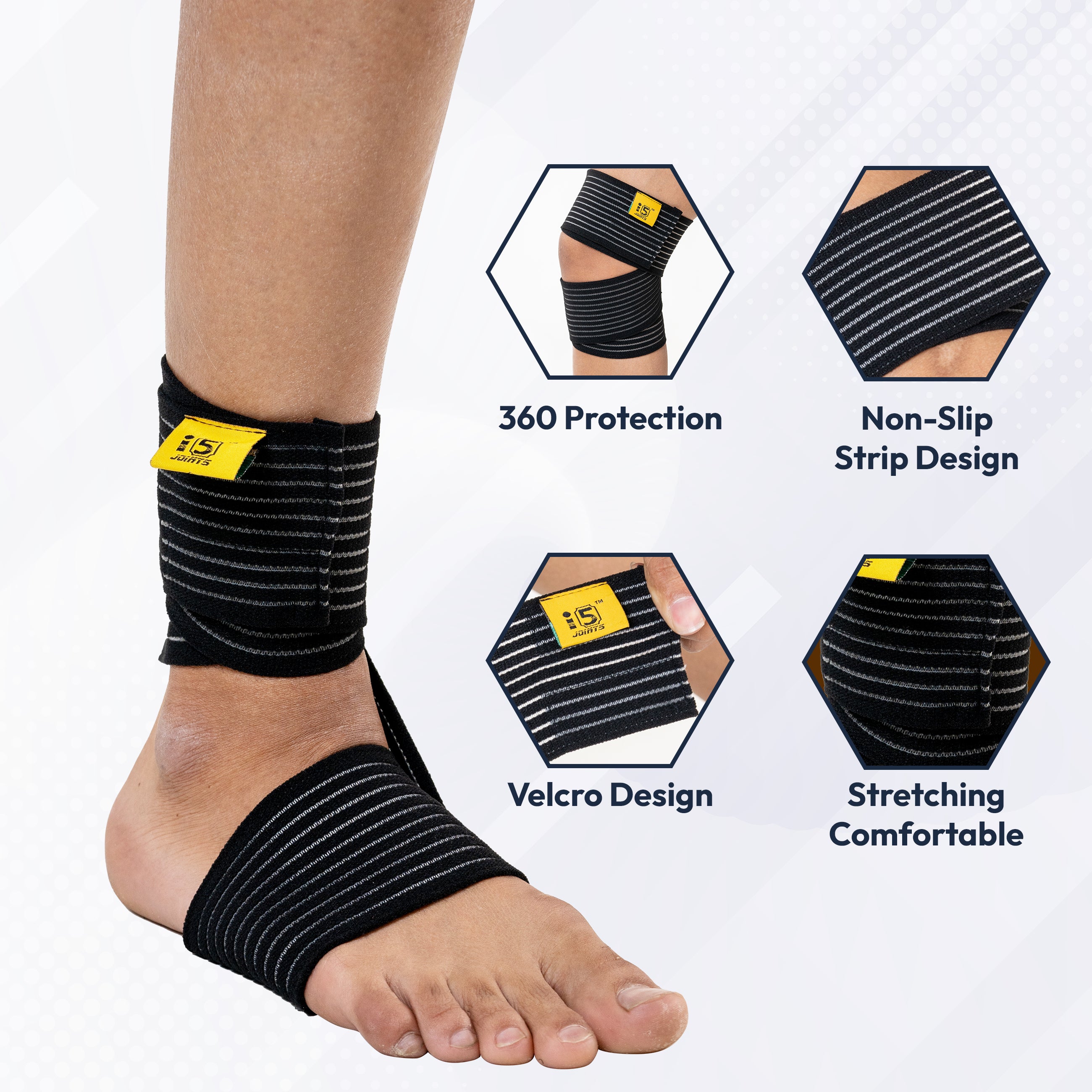 I5Joints-Multipurpose Strap(offers unparalleled adaptability,helps reduce swelling, alleviate pain, and promote healing)